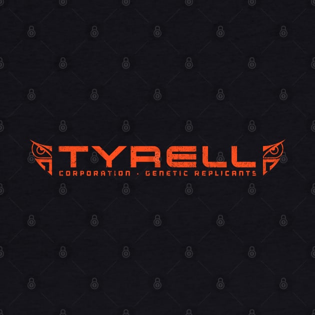 Tyrell Corporation / Fictional Blade Runner Brand Orange by Hataka
